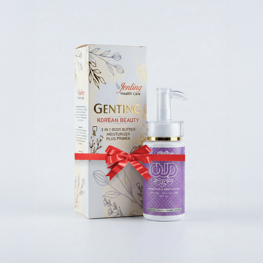 Genting Body Butter + Oud Lotion Set