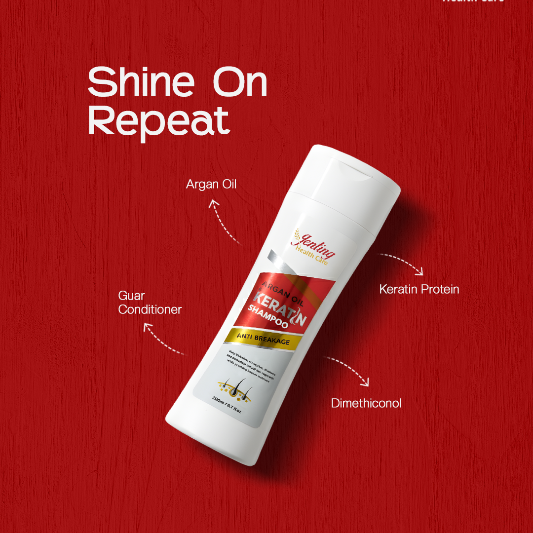 Genting Keratin Hair Shampoo